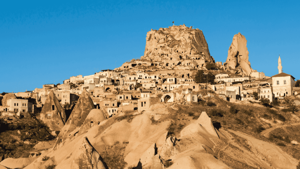 Cittadelle scavate nella roccia della Cappadocia, Turchia