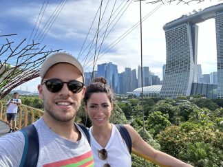 Matteo e Milena, coppia in Viaggio di Nozze in Indonesia e Singapore organizzato su misura da Explora nel Mondo
