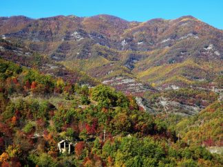 Trekking Monti della Laga - panorama foliage